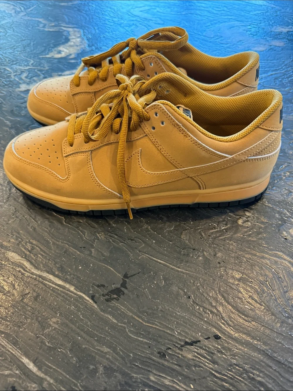Nike Men’s Low-Top Sneakers in Mustard